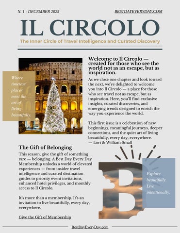 BDED Members Only Newsletter