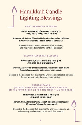 Shabbanukkah 指南 2025 第 4 页