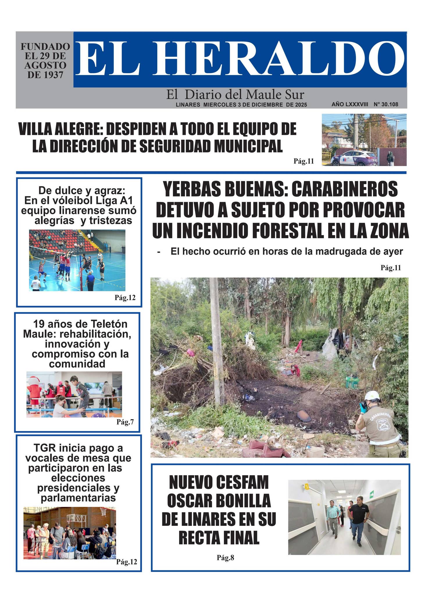 Miercoles 03 de diciembre 2025