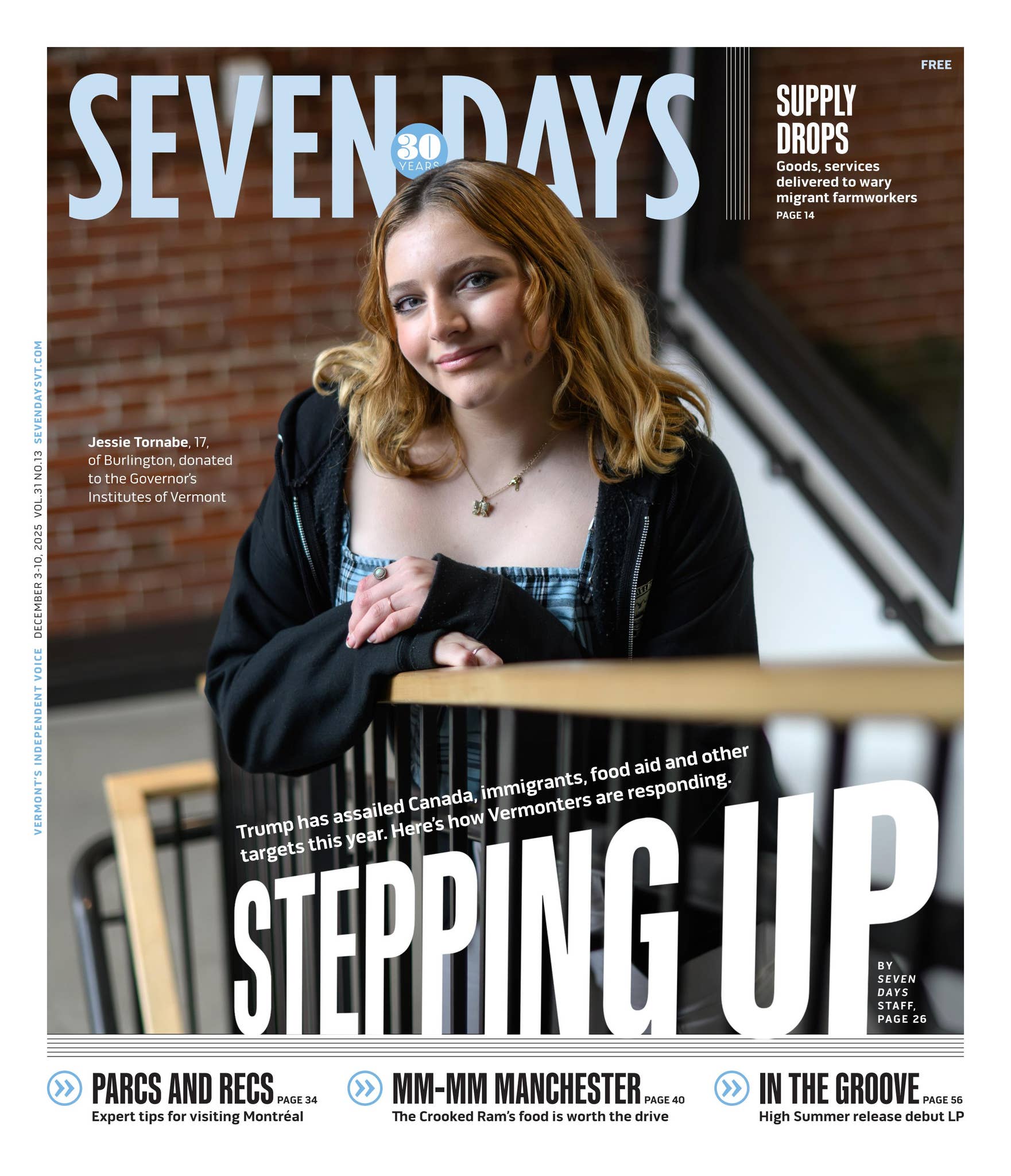 Seven Days, December 3, 2025 by Seven Days - Issuu