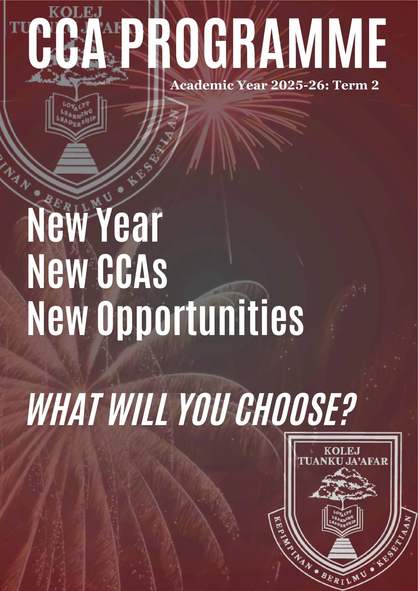 Term 2 CCA Programme Magazine by Kolej Tuanku Ja'afar - Issuu