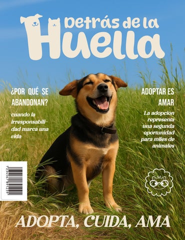 Detrás de la Huella - Adopta, cuida, ama