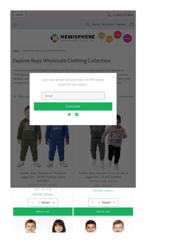 Kids wholesale clothing