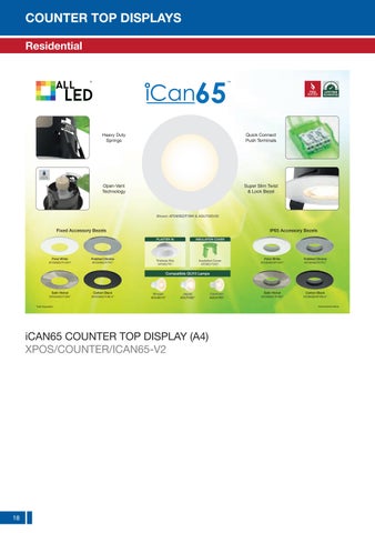 All LED Point of Sale 灯饰目录 V3 第 18 页