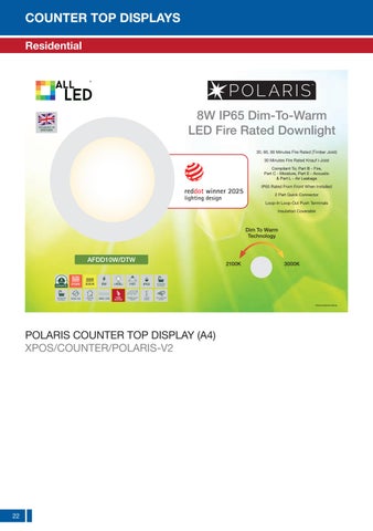 All LED Point of Sale 灯饰目录 V3 第 22 页