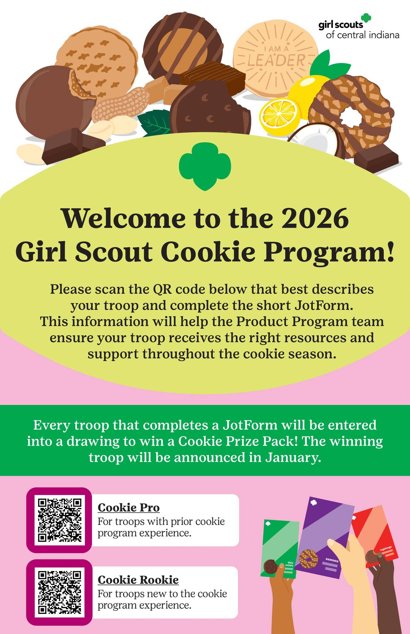 2026 Cookie Program Flyer by Girl Scouts of Central Indiana - Issuu