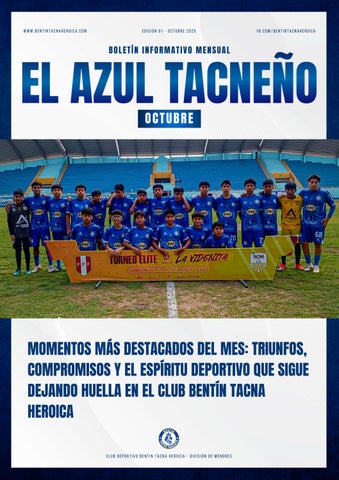 BOLETIN INFORMATIVO - OCTUBRE