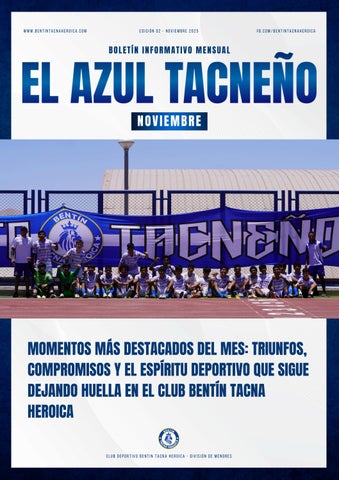 BOLETIN INFORMATIVO - NOVIEMBRE