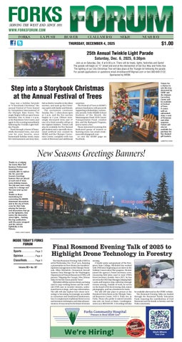 Forks Forum, December 04, 2025