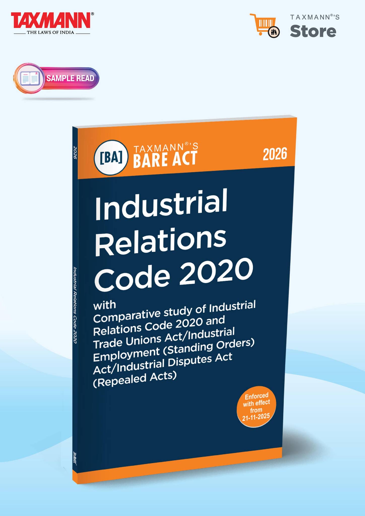 Taxmann's Industrial Relations Code 2020 by Taxmann - Issuu
