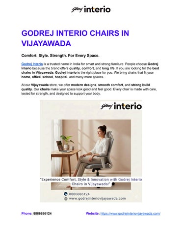 GODREJ INTERIO CHAIRS