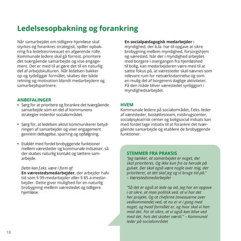 Fællesskaber for tidligere hjemløse 第 18 页