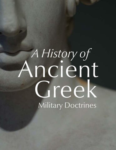 A History of Ancient Greek Military Doctrines
