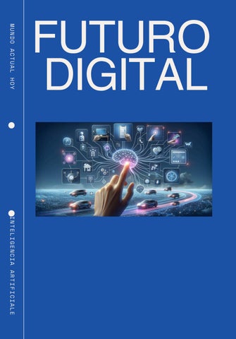 Blue White Duotone Art Personal Interests Zine