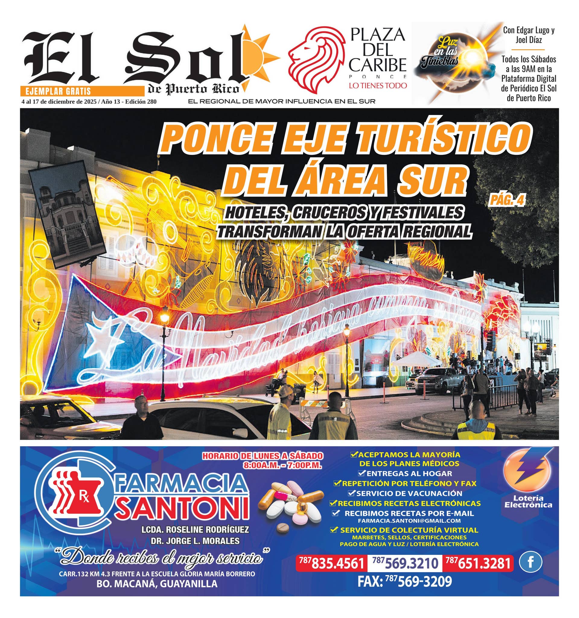 Periódico El Sol de Puerto Rico #280 by El Sol de PR - Issuu