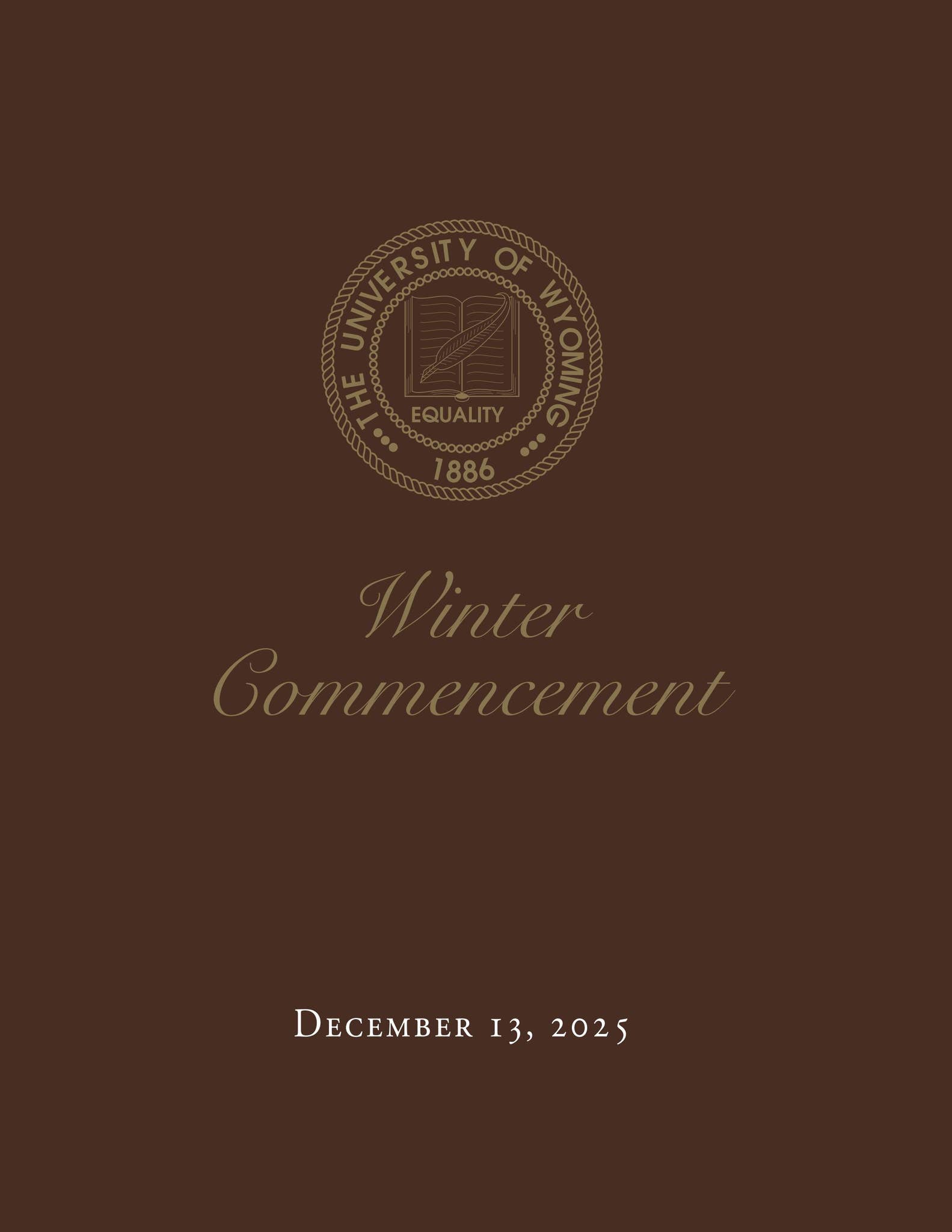 2025 UW Winter Commencement by University of Wyoming - Issuu