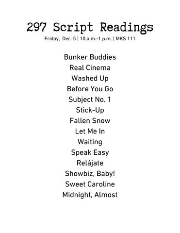 297 Script Readings — Dec. 5, 2025 第 3 页