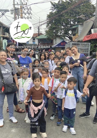 Harvester For Christ Foundation E-Magazine