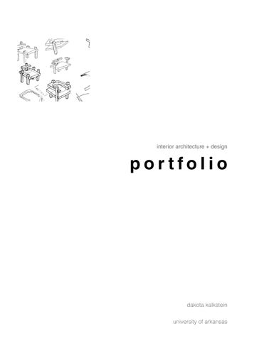 Dakota Kalkstein - Student Portfolio