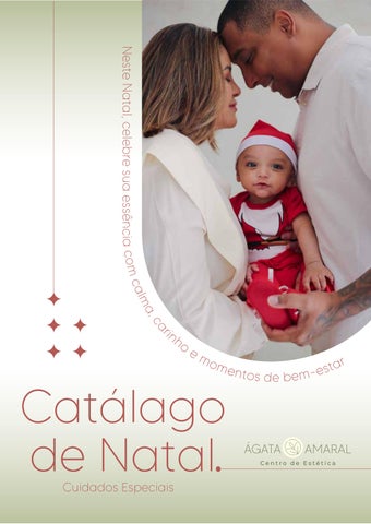 Catálogo de Natal – SPA Ágata Amaral | Cuidados & Bem-Estar 2025