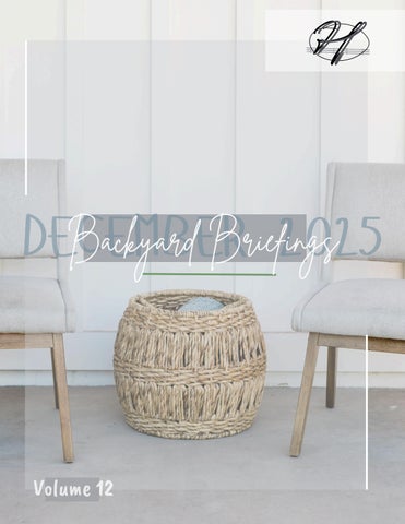 Backyard Briefings - December