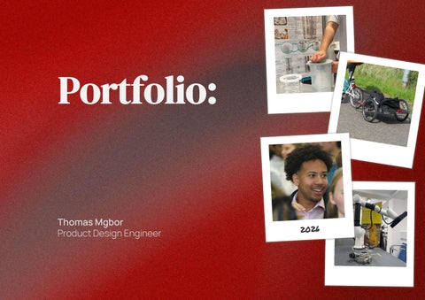 Thomas Mgbor Portfolio 2026