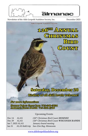 2025 ALAS December Newsletter