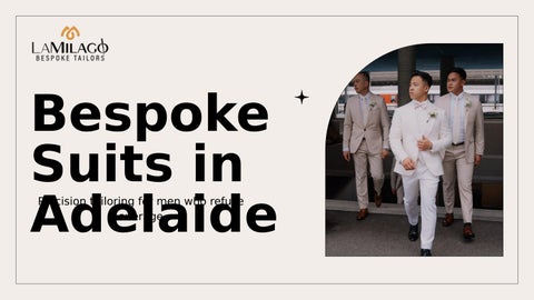 Business Suits in Adelaide | Modern Tailoring for Professionals
