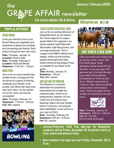 Jan Dec 2026 Grape Affair