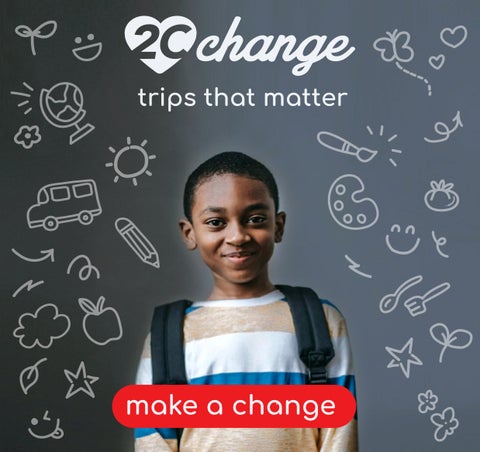 2Cchange - trips that matter - supported by Hotspots2c - Africa Select Journeys