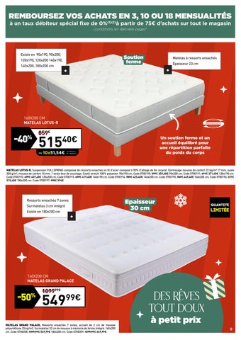 LES MEILLEURES PROMOS 德文 NOEL - CONFORAMA LUXEMBOURG 第 9 页