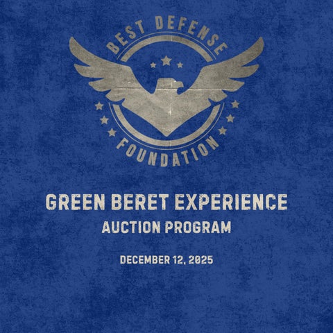 Green Beret Auction Program -4