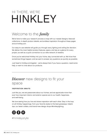 Hinkley 室内 + 卫浴 Supplement January 2026 第 4 页