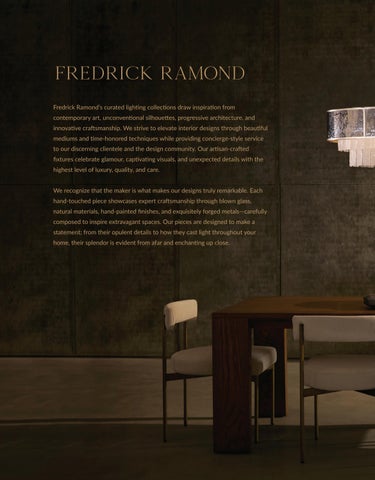 Hinkley Family of Brands Fredrick Ramond 灯饰目录 2026 第 4 页