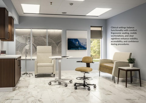 bluespace interiors 家具目录 · - Healthcare 室内 Solutions 第 24 页
