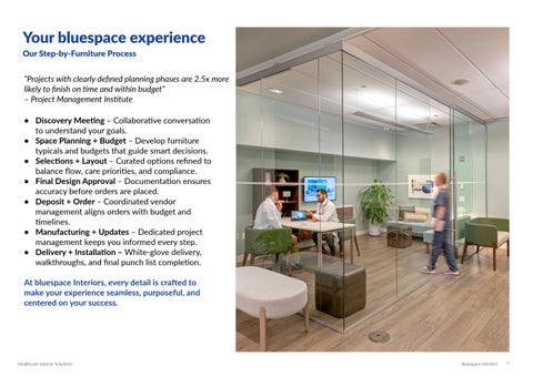 bluespace interiors 家具目录 · - Healthcare 室内 Solutions 第 4 页