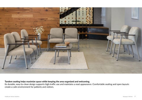 bluespace interiors 家具目录 · - Healthcare 室内 Solutions 第 9 页