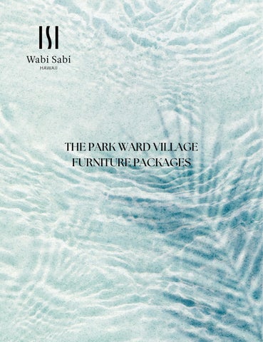 The Park Ward Village Furniture Packages