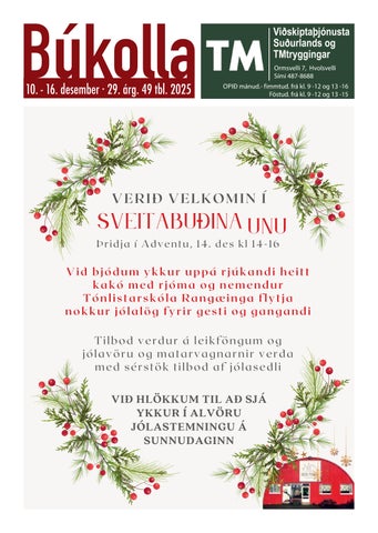 Búkolla 10.–16. desember 2025