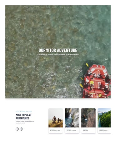 Adventure Tours In Durmitor National Park | Durmitor Adventure