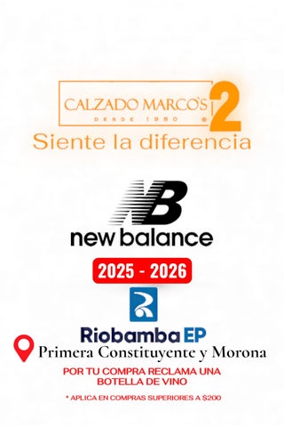 RIOBAMBA EP - NEW BALANCE DICIEMBRE 2025