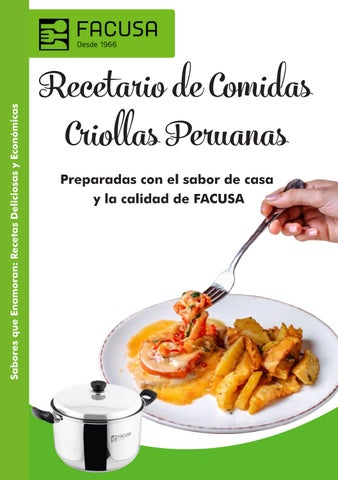 RECETARIO OFICIAL FACUSA