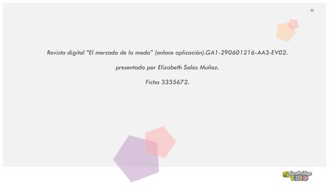 EL MERCADO DE LA MODA