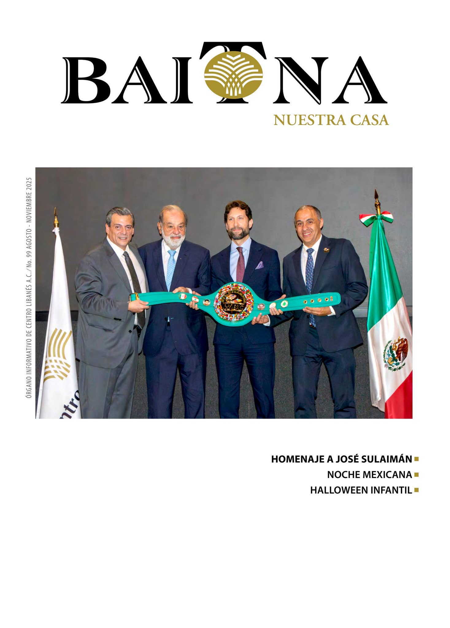 Baitna No. 99 Agosto - noviembre 2025 by Centro Libanés - Issuu