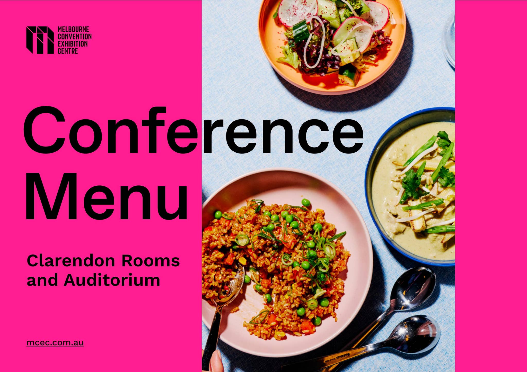 MCEC 1100 Clarendon Rooms and Auditorium Conference Menu (3) by ...