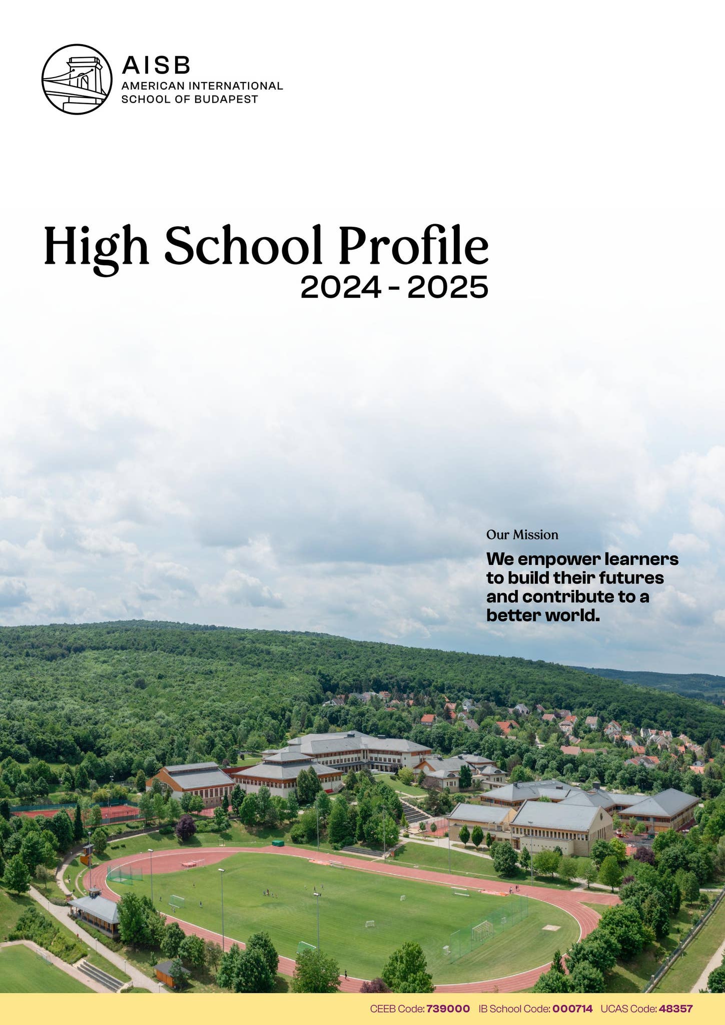 AISB High School Profile 2024-2025 by AISB - Issuu