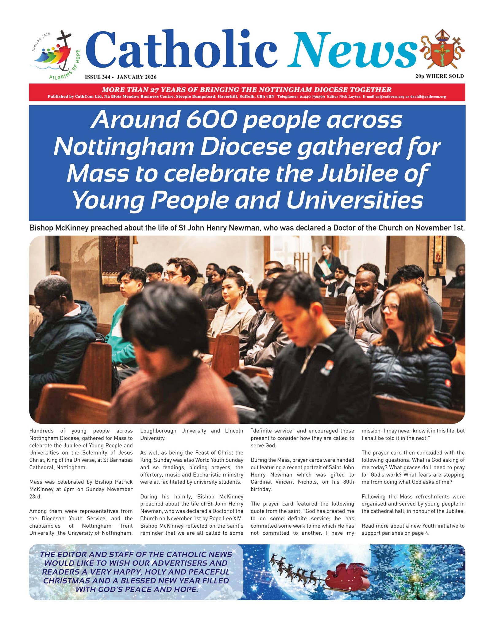CATHOLIC NEWS JANUARY 2026 by CathCom - Issuu