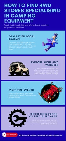 How to Find 4WD Stores Specialising in Camping Equipment