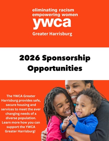 2026 Sponsorship Opportunities