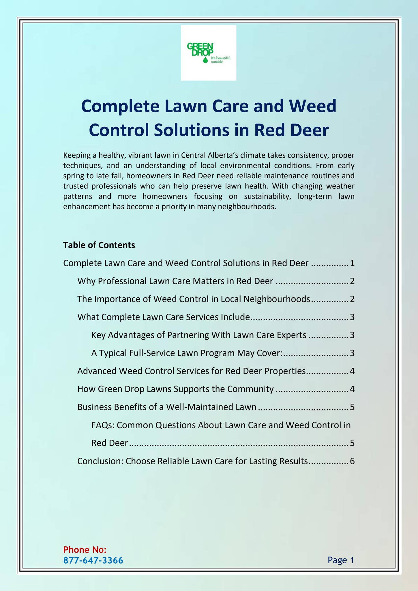 Complete Lawn Care and Weed Control Solutions by Web Cures Digital - Issuu